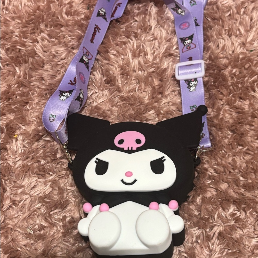 Kuromi Cute Character Crossbody Bag